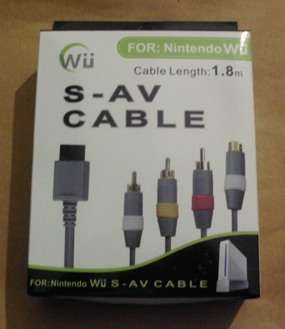 WII  rca/av cables