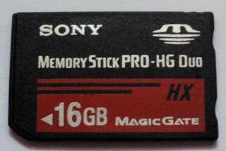 Pro duo memory cards 16gb.