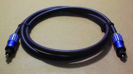 Optical sound cables 1m toslink for Xbox,etc for perfect sound.