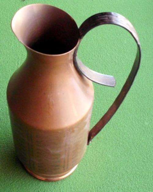 Copper jug.