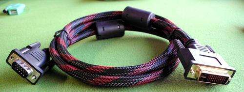 Cable dvi male to vga male1,5m