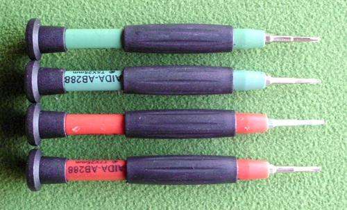 Screwdriver set 4 pce