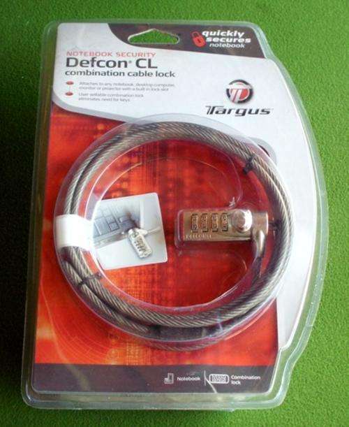 Laptop combination lock targus 2m.