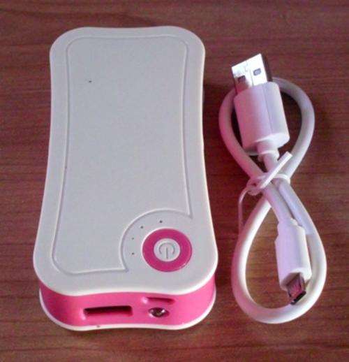 Power bank 5600mah pink.