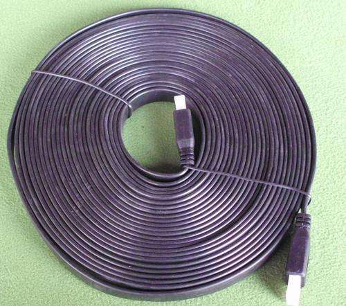 Cables hdmi 10m version 1.4 flat type.