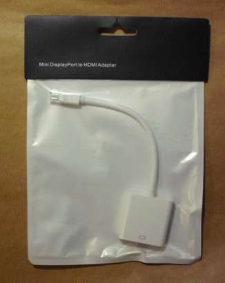 cables mini display male to hdmi female.