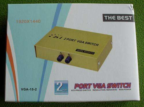 Vga switch 2 port.
