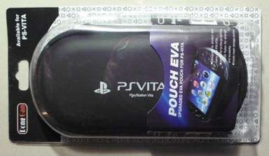 Psp Vita pouches in various colours.