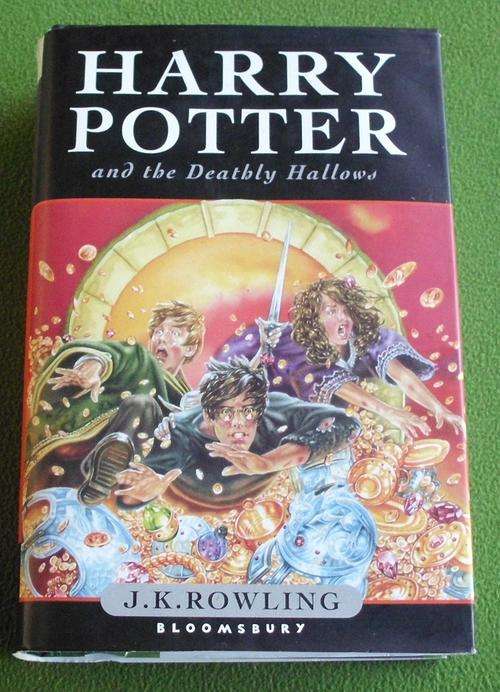 Book "Harry Potter and the deahly Hallows"  hardcover.
