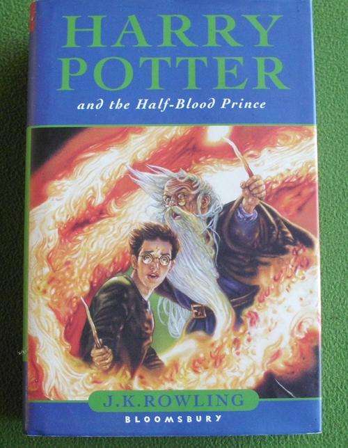 Book "Harry Potter and the Half-Blood Prince"  hardcover.