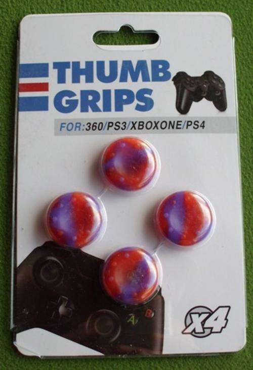 Thumb grips 4 piece silicone.