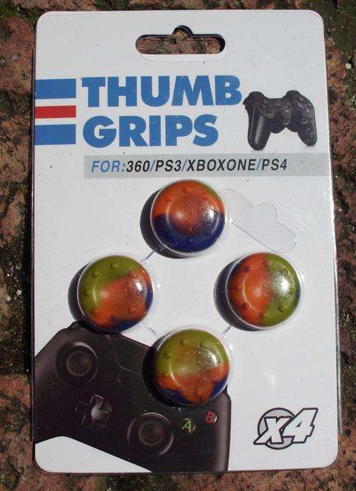 Thumb grips 4 piece silicone.