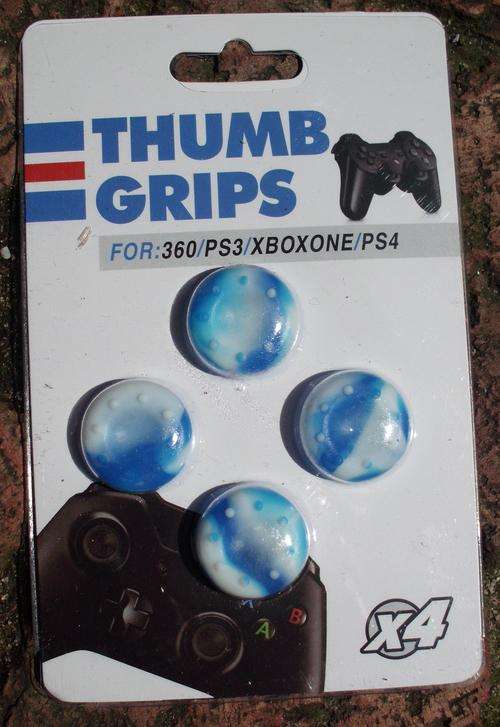 Thumb grips 4 piece silicone.