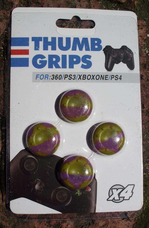 Thumb grips 4 piece silicone.