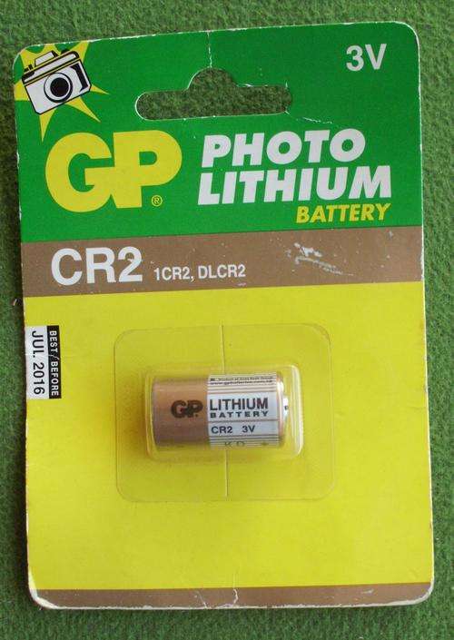 Camera battery CR2 3V Lithium