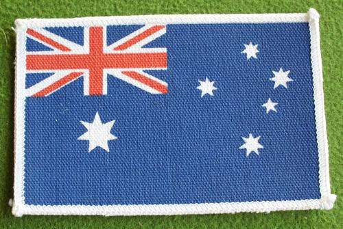 Badge iron-on Australia