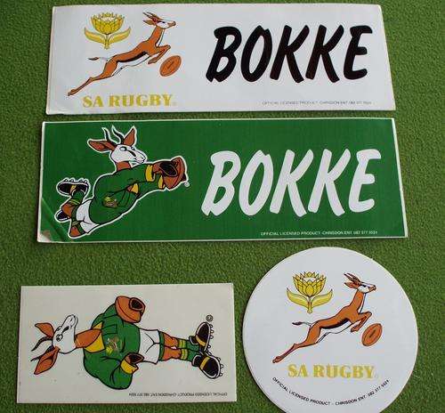 Stickers rugby Bokke