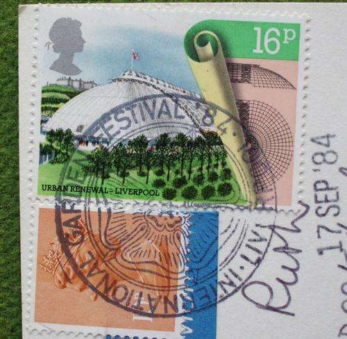 Stamp UK liverpool Urban Renewal 1984