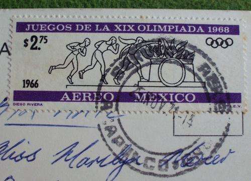 Stamp Mexico 1968 Olympics