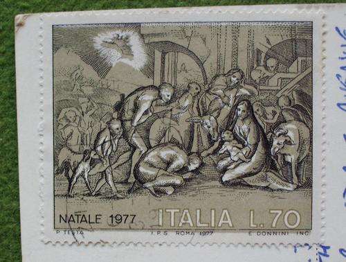 Stamp Italy 70 lire