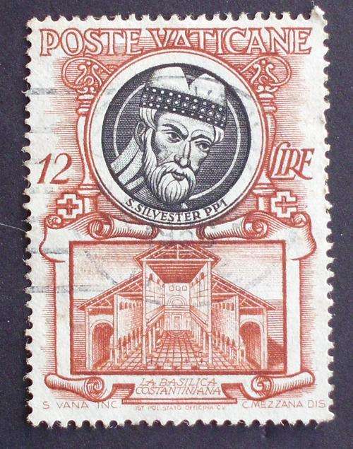 Stamps Vatican 1953