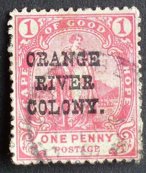 Stamp Cape of good hope 1893-1902 o/p Orange river Colony