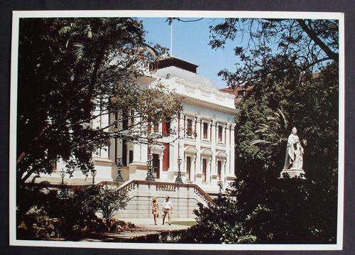 Postcard opening of Parliament 1985