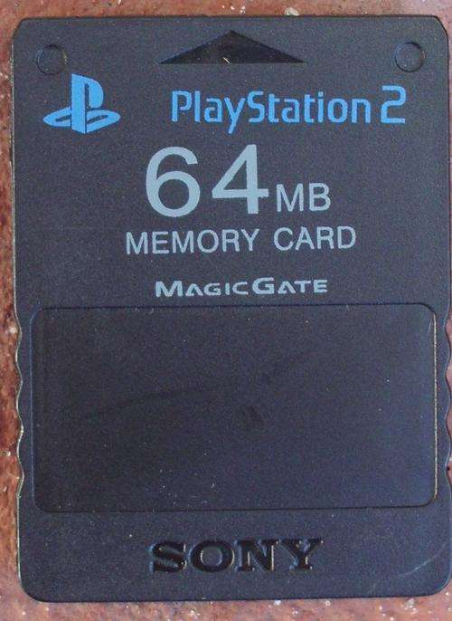 PS2 memory cards 64mb original