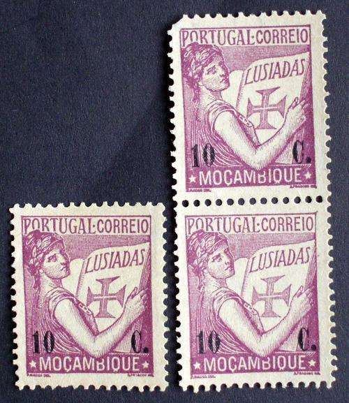 Stamps Mocambique with overprint 10c mint