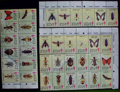 Stamps sheets Rhodesia TB 1969