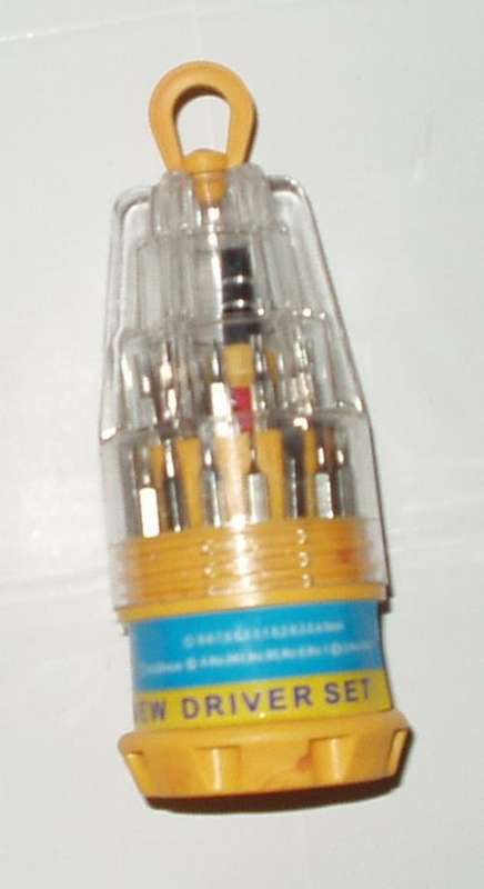 Screwdriver sets 31pc for cellphones[ min.order 1 unit]