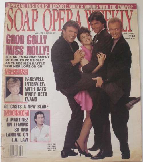 Magazine - Soap Opera Weekly x 2 - Uk - 1992