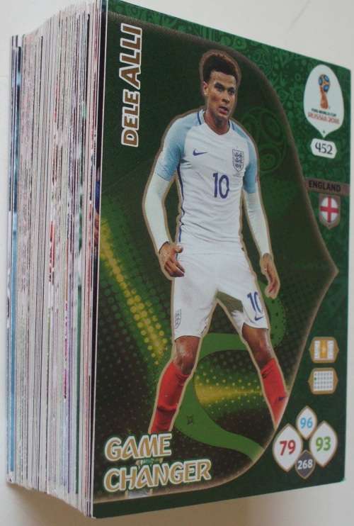 Panini  Soccer Cards x 74 - Russia 2018 - Various
