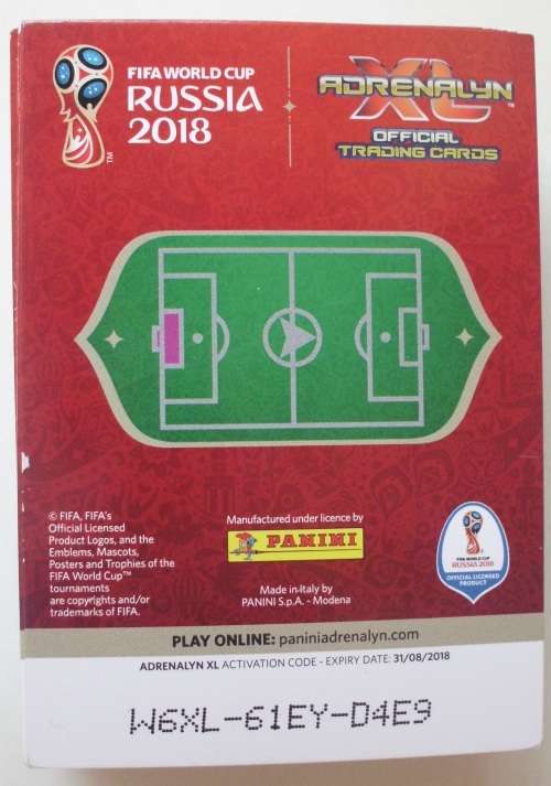 Panini  Soccer Cards x 74 - Russia 2018 - Various