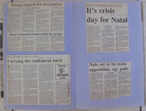 Newspaper Clippings x 130 - RSA Election 1994