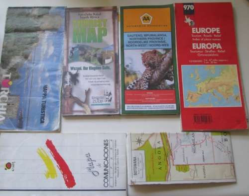 Maps - Mixed Lot - Used
