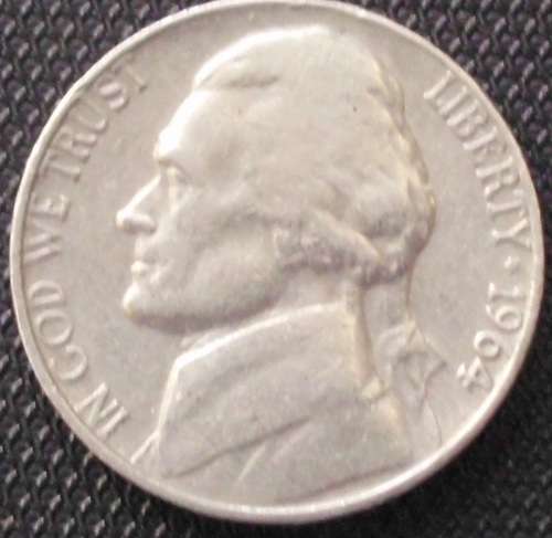 Coin - Usa - 5 Cent[nickel] - 1964 - fine