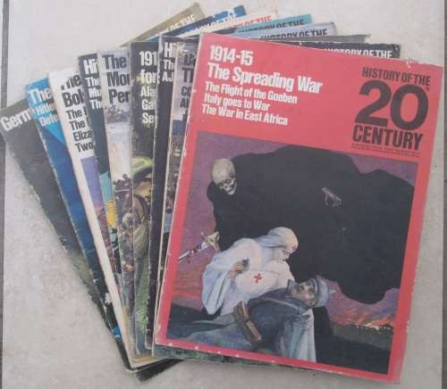 Magazine - UK - History of the 20th Century x 9 - Purnell 1969
