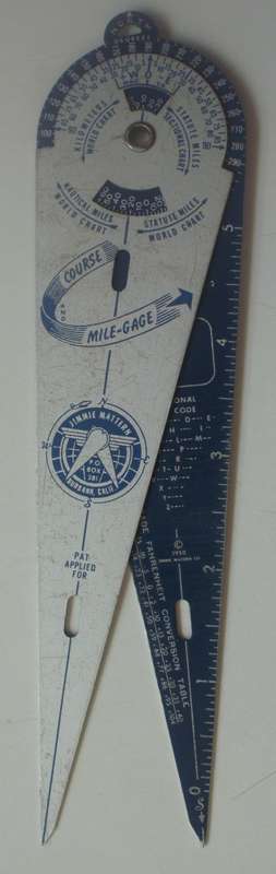 Gauge - Jimmie Mattern - Course Mile Gauge - USA - Vintage