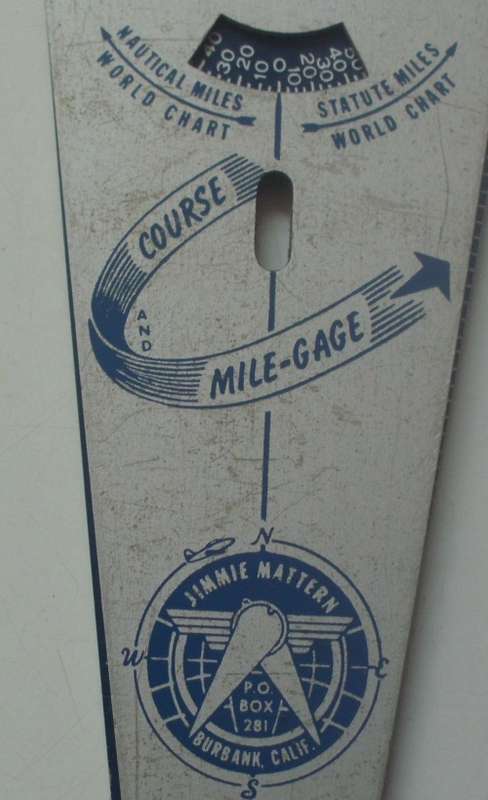 Gauge - Jimmie Mattern - Course Mile Gauge - USA - Vintage