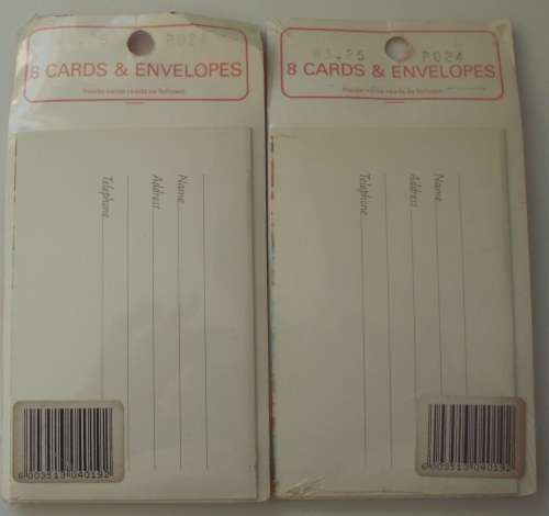 Change Of Address Cards - Various