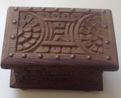 Wooden Jewellery Box - Handmade - Solid Wood
