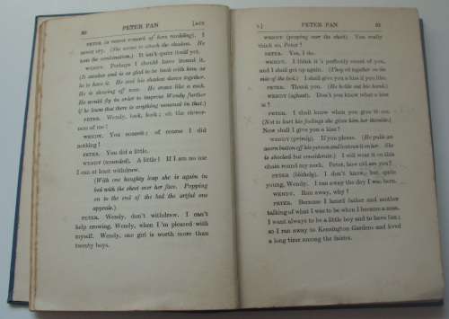 Book - Peter Pan - The Plays Of J.M.Barrie 1928