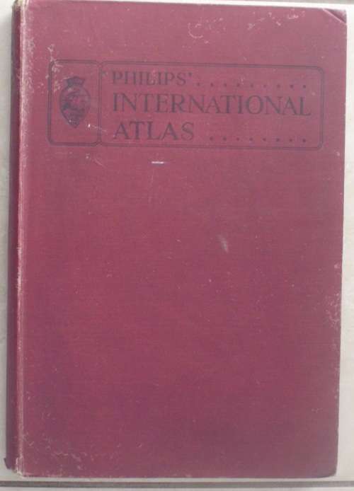 Book - Philips International Atlas - 1942 - Interim Edition