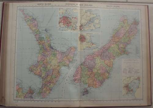 Book - Philips International Atlas - 1942 - Interim Edition