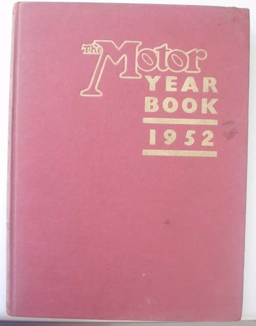 Book - The Motor Year Book Of 1952
