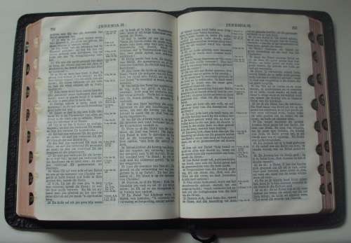 Bible - Die Bybel -  1933/1976 - Naslaan - Rare