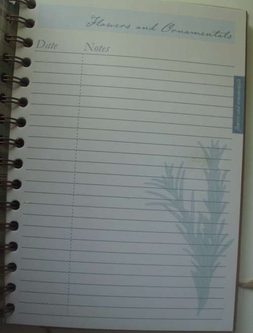 Book - Garden Journal - Unused