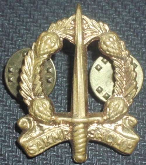 SANDF Badge - SAKMP/SACMP - Military Police