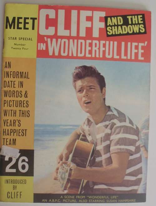 Book/magazine - Cliff Richard - 1963 x 4